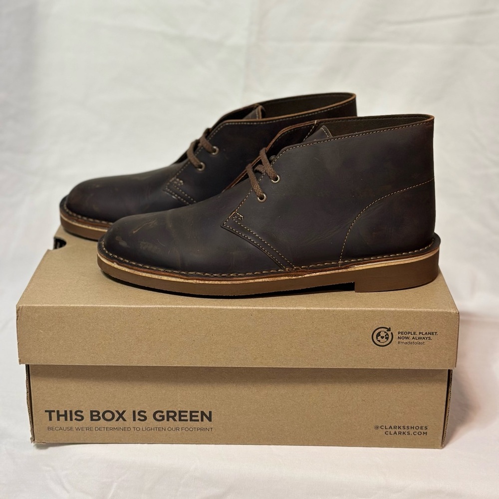 Clarks Men’s leather shoes - Picture 2 of 7